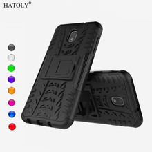 Case For Samsung Galaxy J7 2018 Silicone & Plastic Armor Cover For Samsung Galaxy J7 2018 Back Case  Funda J737 Cover HATOLY 2024 - buy cheap