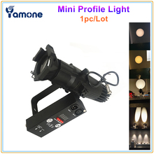 1pc/Lot 20w LED Profile Spot Light Ellipsoidal Light Mini Leko WW/CW 2In1 DMX or Remote Studio TV Lighting 2024 - buy cheap