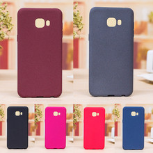 2Pcs For Samsung A7 2016 A710 Case Colored Plush Matte Silicone TPU Skin Soft Back Cover Case for Samsung Galaxy A7 2016 A710F 2024 - buy cheap