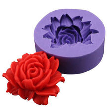 3D для шоколада в форме роз Mold, инструменты для украшения тортов из мастики, силиконовая форма для мыла, силиконовая форма для торта 2024 - купить недорого