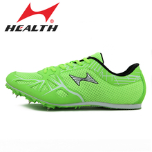 Health track and field for men spike Sprint running shoes students examination professional competition nail sport shoes 36-44 2024 - buy cheap