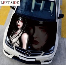 LEFT SIDE Car Stickers and Decals Naruto Cartoon Styling Decal Decor Carbon Vinyl Cover Waterproof Cool Girl 2024 - buy cheap