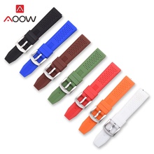 General Watchband Silicone Watch Strap Bands Waterproof 16mm 18mm 20mm 22mm 24mm Watches Belt Men Women Sport Watchbands 2024 - buy cheap