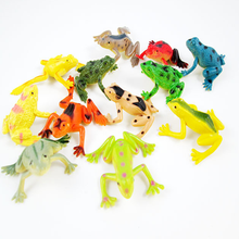 12 Pcs/set Cute creativity simulation Frogs Model Action Toy Figures Learning Education funny toys for Children Gift 2024 - buy cheap