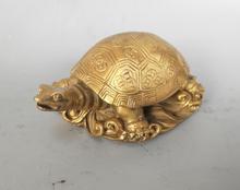 Estátua de riqueza de tartaruga de latão puro da china 2024 - compre barato
