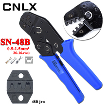 CNLX-Herramienta de prensado SN-48B, alicates de 0,5-1, 5 mm2, multiherramienta, manos azules, estilo EUROP 2024 - compra barato