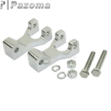 Kit de descenso delantero de aluminio plateado para motocicleta, 3,5 pulgadas, para Honda TRX 450R, Yamaha YFZ450, Raptor 700 2024 - compra barato