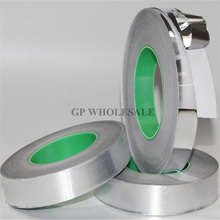 0.06mm Thick, 10mm*50M Double Sided Conductive, Single sided Adhesive, Aluminum Foil EMI Shielding Tape 2024 - buy cheap