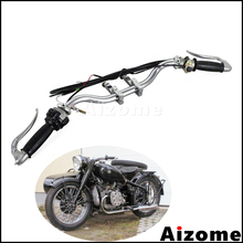Ural Sidecar Handlebar w/ Grips Lever Cable For Zundapp DB DS KS 750 MW M1 M72 R12 R75 R51 R61 R66 R71 K750 Replika BW40 Dnepr 2024 - buy cheap