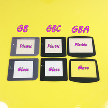 JCD пластиковый стеклянный материал Замена объектива экрана для игровой консоли Gameboy GBA/GBC/GB 2024 - купить недорого