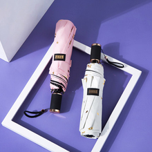 Miniparaguas transparente para hombre y mujer, sombrilla de Arte de flores Sakura, cubierta de lujo Uv, ideal para Regalo, Unbrella Company 33 2024 - compra barato