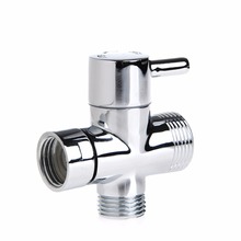 1/4 3 Way Faucet Adapter Diverter Valve Counter Top for Handheld Shower Head Bath Tap Faucet Switch Outlet 2024 - buy cheap