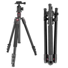 Neewer-trípode de aleación de aluminio para cámara, soporte monopié + cabeza de bola + Placa de liberación rápida para Canon/Nikon/Pentax/Sony DSLR, 62 "/158cm 2024 - compra barato