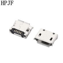 10PCS Micro USB Connector Jack Female Type 5Pin SMT Tail Charging Socket PCB Board mini USB 2024 - buy cheap