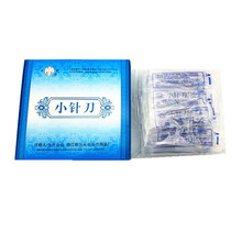 100pcs acupuncture massage Disposable sterile copper handle acupuncture needle body massage 0.35/0.40/0.50/0.60/0.70mm 2024 - buy cheap