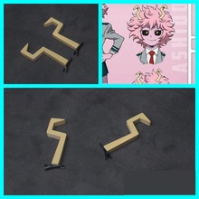 1 Pair My Hero Academia Mina Ashido Cosplay Head Clip Headwear Cosplay Props Game Cos Accessories Hair Clip Halloween Christmas 2024 - buy cheap