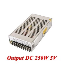 S-250-5 Switching Power Supply 250W 5v 50A,Single Output Ac-Dc Power Supply For Led Strip,AC110V/220V Transformer To DC 5V 2024 - buy cheap