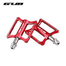 GUB 3 Colors Bicycle Cycling Pedals High Quality Aluminum MTB Road Bike Flat Pedals Ultralight Anti-slip Pedals Bike Riding Part 2024 - buy cheap