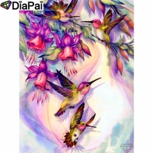 DIAPAI 100% Full Square/Round Drill 5D DIY Diamond Painting "Birds and flowers" Diamond Embroidery Cross Stitch 3D Decor A19879 2024 - buy cheap
