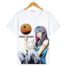 Kuroko basquete manga curta t camisa de esportes camisa harajuku topos feminino streetwear algodão estilo coreano casal cothes 2024 - compre barato