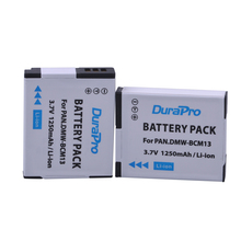 DuraPro 2pc DMW-BCM13E DMW-BCM13 BCM13 Battery for Panasonic Lumix DMC-TZ60 DMC-ZS27 DMC-ZS30 DMC-ZS35 DMC-ZS40 DMC-FT5 DMC-LZ40 2024 - buy cheap