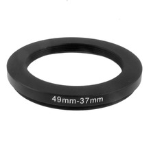 10pcs 49mm-37mm 49-37mm 49 to 37 Step down Ring Filter Adapter black free shipping 2024 - buy cheap
