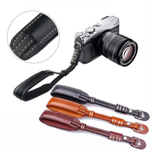 PU Leather Camera Wrist Hand Strap Lanyard for Sony Alpha DSLR a5000 a5100 a6000 A7R A7 A7R A7S A7I NEX7 NEX5 PU Leather Wrist 2024 - buy cheap