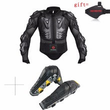 Motorcycle jacket motocross body armor motorbike kneepads knee protector 2024 - buy cheap