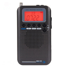 Radio de banda completa multifuncional, Radio FM/AM/SW/Air/VHF, recepción, portátil, NK-Shopping 2024 - compra barato