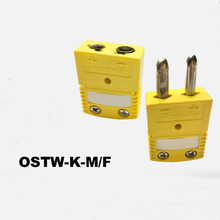 Juego de 5 enchufes OSTW-K-M/F OSTW-K-M, conector hembra macho K tipo termopar, enchufe original tipo K 2024 - compra barato