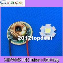 Luz emissora de led cree xhp70, luz branca/branca natural e 5 modos de 26mm, 6v, 1 conjunto com 30w, 6v 2024 - compre barato