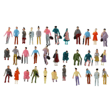Figuras de personas pintadas, modelo de tren, escala 1: 100, 150 Uds. 2024 - compra barato
