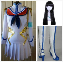 Anime Cosplay Full Set Kill la Kill Satsuki Kiryuin Cosplay White Womens Kill la Kill Cosplay Costume 2024 - buy cheap