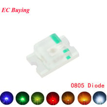 SMD-diodo de luz LED, 3000 Uds., 0805(2012), Ultra brillante, rojo, azul, amarillo, Blanco, Naranja, diodo emisor de luz LED DIY 2024 - compra barato