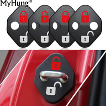 Car Door Lock Cover Protective For Toyota Camry 2012 Rav4 2013 2014 Vios 2008 Honda Accord Odyssey Ciimo Car DIY Lock Sticker 2024 - buy cheap