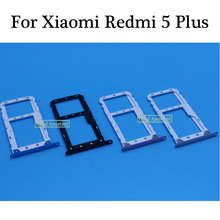 For Xiaomi Redmi 5 Plus MEG7 Sim Tray Micro SD Card Holder Slot Parts Sim Card Adapter 2024 - buy cheap