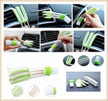 Car air conditioning exhaust port cleaning brush cleaner dusting for Volkswagen PTouareg Touran Beetle CC Magotan 2024 - buy cheap