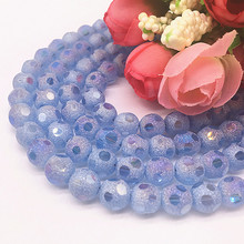 20pcs 8mm Austrian Frosted Matt Crystal Glass Beads Spacer Beads Handmade For Jewellery Making DIY Bracelet Necklace #05 2024 - buy cheap