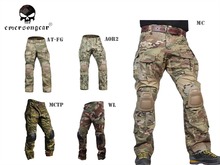 Emerson combate g3 calças táticas exército militar bdu calças com almofada de joelho 2024 - compre barato