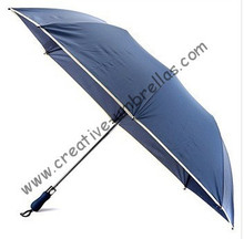 Free shipping,professional making umbrellas,two fold golf umbrellas.hex-angular 50T steel shaft,auto open,double layer,windproof 2024 - buy cheap