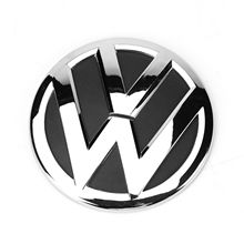 OEM хромированная Задняя Крышка багажника 110 мм, значок, замена логотипа автомобиля, 5ND 853 630, подходит для VW Volkswagen Tiguan 2024 - купить недорого