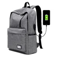 Новинка 2018, удобный умный холщовый мужской рюкзак, Студенческая школьная сумка, Удобная дорожная сумка с USB-зарядкой, лучшие женские сумки с голограммой 2024 - купить недорого
