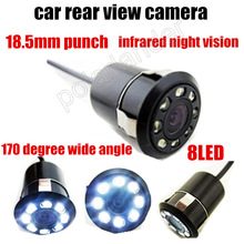 170 degree wide anlge infrared night vision CCD 18.5MM punch line car reverse camera rear view image 2024 - buy cheap