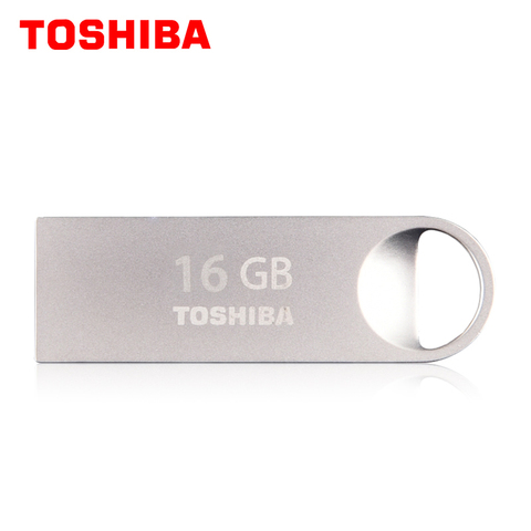 TOSHIBA metal usb flash drive 32gb pen drive 64gb 16gb Pendrive usb 2.0 flash drive 8gb usb stick waterproof pendrive 2022 - buy cheap