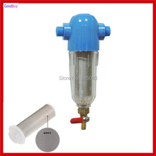 Nuevo prefiltro de agua de cocina para el hogar prepurificador tubo montado prefiltración salud grifo filtro de agua purificador abrazadera 2024 - compra barato