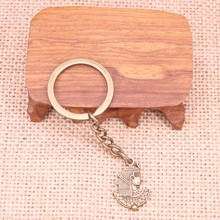20pcs New Fashion Keychain 24x16mm egypt cleopatra Pendants DIY Men Jewelry Car Key Chain Ring Holder Souvenir For Gift 2024 - buy cheap