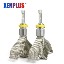 XENPLUS Light Auto Headlamp Bulb H7 bulbs 12000LM XHP50 Chips LED Headlight 4300K 6000K Lamps led H1 H3 H4 H11 880 D2 fog Light 2024 - buy cheap