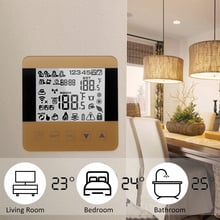 Termostato inteligente Wifi programable eléctrico o termostato de calefacción de suelo de agua LCD termoregulator alexattemperature controlador 2024 - compra barato