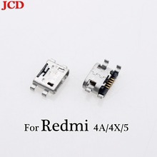 Jcd 30 peças para redmi 4x micro usb, conector de porta de carregamento, de alta qualidade para xiaomi redmi 4a 4x 5 2024 - compre barato