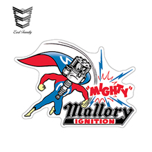 EARLFAMILY 12cm x 8.6cm Car Styling Car Stickers Mighty Mallory Hot Rod Sticker Vinyl Decal Personality Waterproof Accessories 2024 - buy cheap